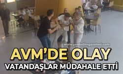 AVM'de olay: Vatandaşlar müdahale etti