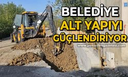 Belediye alt yapıyı güçlendiriyor