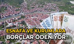 Esnafa ve kurumlara olan borçlar ödeniyor