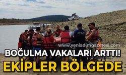 Boğulma vakaları arttı: Ekipler olay yerinde!