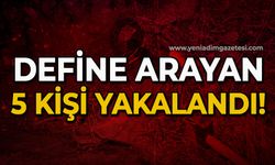 Tarihi kent Safranbolu'da define arayan 5 kişi yakalandı