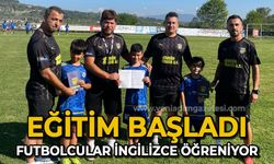 Eğitim başladı: Futbolcular İngilizce öğreniyor