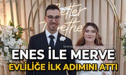 Enes ile Merve evliliğe adım attı