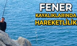 Fener kayalıklarında  hareketlilik