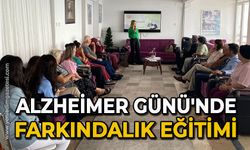 Alzheimer Günü'nde farkındalık eğitimi