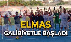 Elmas galibiyetle başladı