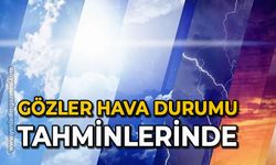 Gözler hava durumu tahminlerinde