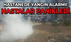 Hastanede yangın alarmı: Ekipler olaya müdahale etti!