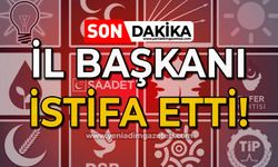 Zonguldak siyasetinde şok gelişme: İl Başkanı istifa etti!