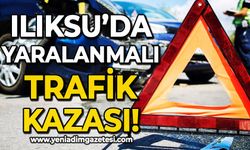 Ilıksu'da yaralanmalı trafik kazası