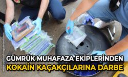 Gümrük muhafaza ekiplerinden kokain ve tütün kaçakçılarına darbe