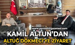 Kamil Altun'dan Altuğ Dökmeci'ye ziyaret