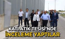 Katı Atık Tesisi'nde inceleme