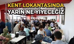 Kent Lokantası'nda yarın ne yiyeceğiz?