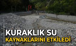 Kuraklık su kaynaklarını etkiledi