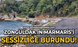 Zonguldak'ın Marmaris'i sessizliğe büründü