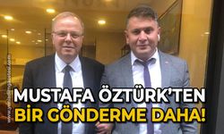 Mustafa Öztürk’ten bir gönderme daha!