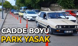 Cadde boyu park yasak: Dubalar çakıldı