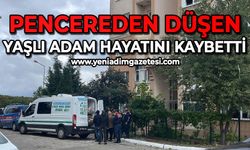 Pencereden düşen yaşlı adam hayatını kaybetti