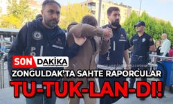 Zonguldak'ta sahte raporcular tutuklandı!