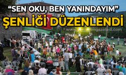 "Sen oku, ben yanındayım" şenliği düzenledi