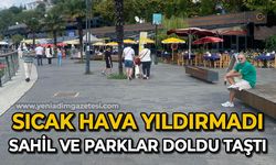 Sıcak hava yıldırmadı: Sahil ve parklar doldu taştı