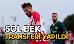 Sol bek transferi yapıldı