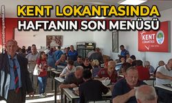 Kent lokantasında haftanın son menüsü