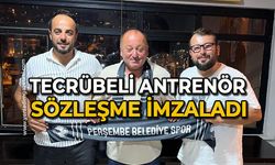 Tecrübeli antrenör sözleşme imzaladı