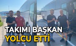 Takımı Başkan yolcu etti