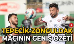 Büyükçekmece Tepecik- Zonguldakspor FK maçının geniş özeti