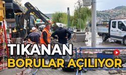 Tıkanan borular açılıyor