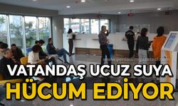 Vatandaşlar ucuz suya hücum ediyor