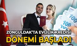 Zonguldak'ta evlilik kredisi dönemi başladı