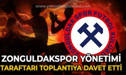 Zonguldakspor yönetimi herkesi toplantıya davet etti!