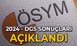 2024-DGS sonuçları açıklandı