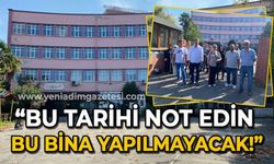 Veliler endişeli ve tepkili: Bu tarihi not edin, bu bina yapılmayacak!