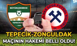 Büyükçekmece Tepecikspor - Zonguldakspor maçının hakemi belli oldu