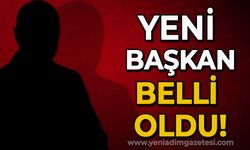 Yeni başkan belli oldu: Görevine başladı