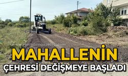 Mahallenin çehresi değişmeye başladı