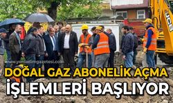 Doğal gaz abonelik açma işlemleri başlıyor