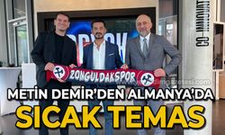 Metin Demir'den Almanya'da sıcak temas