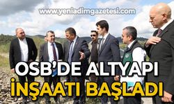 OSB’de alt yapı inşaatı başladı