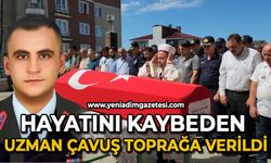 Hayatını kaybeden uzman çavuş toprağa verildi