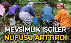 Mevsimlik işçiler nüfusu arttırdı