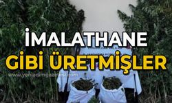 Uyuşturucu darbe yedi: İmalathane gibi üretmişler!