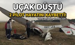 Eğitim uçağı düştü: 2 pilot hayatını kaybetti