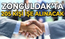 Zonguldak'ta 205 kişi işe alınacak: İşte detaylar