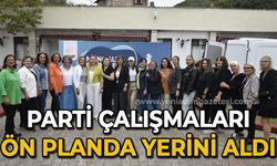 Parti çalışmaları ön planda yerini aldı