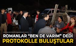 Romanlar "ben de varım" dedi: Protokolle buluştular